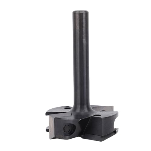 Yechiry Plattenabflachungs-Router-Bit, 4 Flöten CNC Spoilboard-Bit 5/16-Zoll-Runde Schaft 1-1/2 Zoll Schneiddurchmesser Doppelseitige Klingen für Holzbearbeitung CNC-Fräsmaschinen von Yechiry