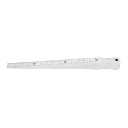Yechiry Taper-Gage, 1-15 Mm Reichweite 0,1 Mm Genauigkeit, Edelstahllückenschweiß-Fühler-Loch-Werkzeug mit Aufbewahrungsbox für Bau, Eisenbahn, Automobil Windschutzscheibe, von Yechiry