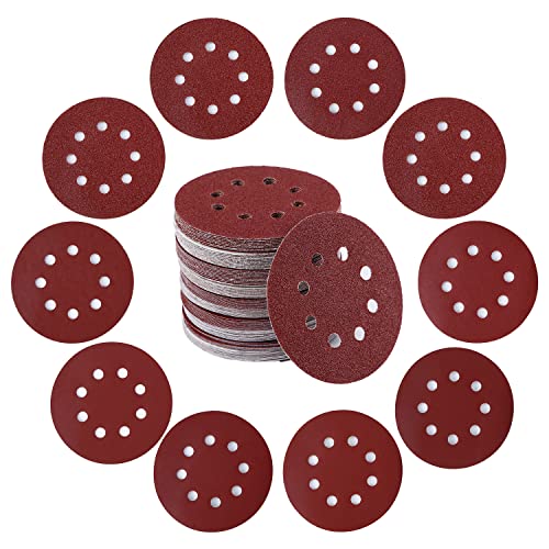 100 Stück 125mm Schleifpapier Klett Schleifpapier Schleifscheiben für Exzenterschleifer 40,60,80,100,120,180,240,320,400,600 Körnung 100 Stück 125mm Schleifpapier Klett Schleifpapier Schleifscheiben für Exzenterschleifer 40,60,80,100,120,180,240,320,400,600 Körnung von Yechok