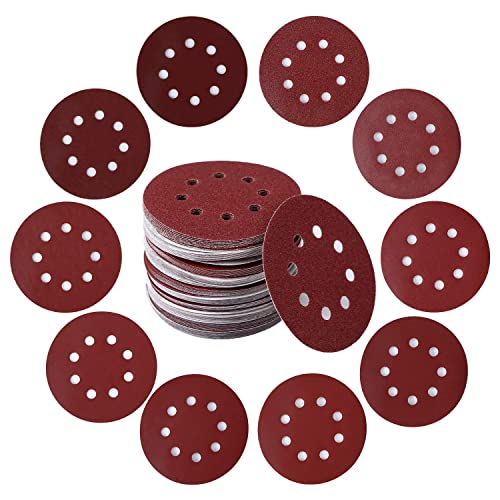 100 Stück 125mm Schleifpapier Klett Schleifpapier Schleifscheiben für Exzenterschleifer 60,120,240,400,600,800,1000,1200,1500,2000 Körnung 100 Stück 125mm Schleifpapier Klett Schleifpapier Schleifscheiben für Exzenterschleifer 60,120,240,400,600,800,1000,1200,1500,2000 Körnung von Yechok