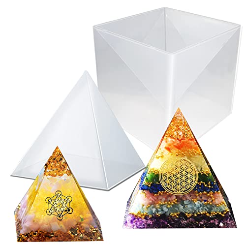 Supergroße Pyramiden-Silikonform, 15,2 cm, große Pyramidenform, Silikon-Pyramidenform für Kunstharz, Epoxidharz, Gießform für DIY-Schmuckguss, Bastelarbeiten Supergroße Pyramiden-Silikonform, 15,2 cm, große Pyramidenform, Silikon-Pyramidenform für Kunstharz, Epoxidharz, Gießform für DIY-Schmuckguss, Bastelarbeiten von Yedadone