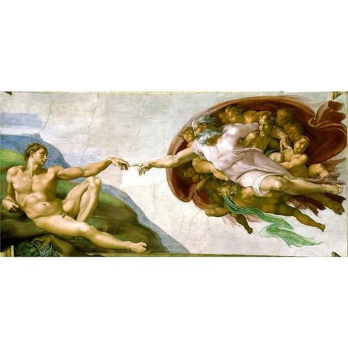 Diamond Painting für Erwachsene Kinder,Berühmter Michelangelo 5D DIY Diamant Painting Bilder Set Full Drill Stickerei Kreuzstich Diamant Malerei Schlafzimmer Büro Wand Dekor Vierkantbohrer,90x180cm Diamond Painting für Erwachsene Kinder,Berühmter Michelangelo 5D DIY Diamant Painting Bilder Set Full Drill Stickerei Kreuzstich Diamant Malerei Schlafzimmer Büro Wand Dekor Vierkantbohrer,90x180cm von Yeecer