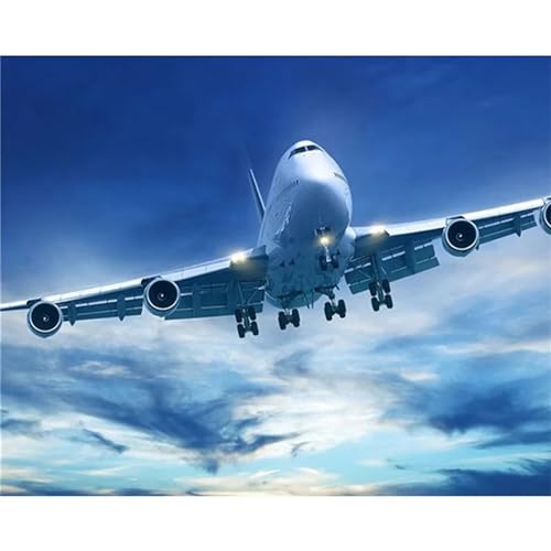 Yeecer Flugzeug Malen nach Zahlen Erwachsene mit Rahmen Malen Nach Zahlen Kits DIY Ölgemälde Leinwand Gemälde Set mit Pinsels und Farbe Acryl Malerei Für Erwachsene Geschenk für Home Deko,30x40cm Yeecer Flugzeug Malen nach Zahlen Erwachsene mit Rahmen Malen Nach Zahlen Kits DIY Ölgemälde Leinwand Gemälde Set mit Pinsels und Farbe Acryl Malerei Für Erwachsene Geschenk für Home Deko,30x40cm von Yeecer