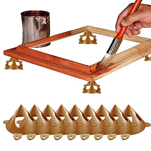 Yeeda 10 Stück Acryl-Erhöhung – Maler Pyramiden-Farbständer, Mini-Kegel-Farbständer für Leinwand und Türerhöhungen Yeeda 10 Stück Acryl-Erhöhung – Maler Pyramiden-Farbständer, Mini-Kegel-Farbständer für Leinwand und Türerhöhungen von Yeeda