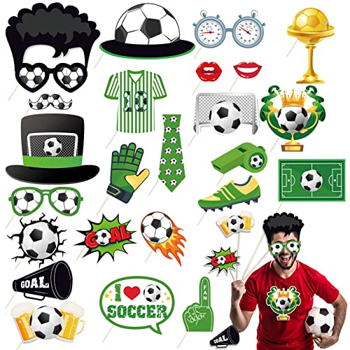 Yeeda Fußball Foto Requisiten, 25 Stück Fussball Party Brille Accessoires Fussball W, Foto Requisiten Party Deko, Booth Props Für Erwachsene Kinder Weltmeisterschaft Yeeda Fußball Foto Requisiten, 25 Stück Fussball Party Brille Accessoires Fussball W, Foto Requisiten Party Deko, Booth Props Für Erwachsene Kinder Weltmeisterschaft von Yeeda