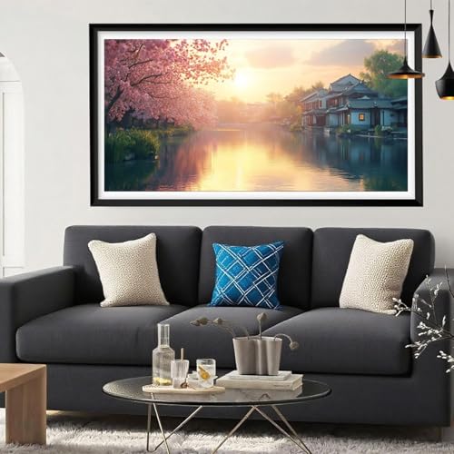 5D Diamond Painting Anlage, Sonnenlicht Diamond Painting Erwachsene Bastelset, Vollbohrer Diamant Malerei Basteln Erwachsene Anfänger Kreativ Set für Zimmer Deko Geschenke für Frauen 30x60 cm Y6-269 5D Diamond Painting Anlage, Sonnenlicht Diamond Painting Erwachsene Bastelset, Vollbohrer Diamant Malerei Basteln Erwachsene Anfänger Kreativ Set für Zimmer Deko Geschenke für Frauen 30x60 cm Y6-269 von Yeefion