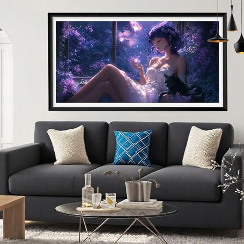 5D Diamond Painting Japan, Frau Diamond Painting Erwachsene Bastelset, DIY Vollbohrer Diamant Malerei Basteln Erwachsene Anfänger Kreativ Set für Zimmer Deko Schlafzimmer Geschenke 40x80cm Y6-107 5D Diamond Painting Japan, Frau Diamond Painting Erwachsene Bastelset, DIY Vollbohrer Diamant Malerei Basteln Erwachsene Anfänger Kreativ Set für Zimmer Deko Schlafzimmer Geschenke 40x80cm Y6-107 von Yeefion