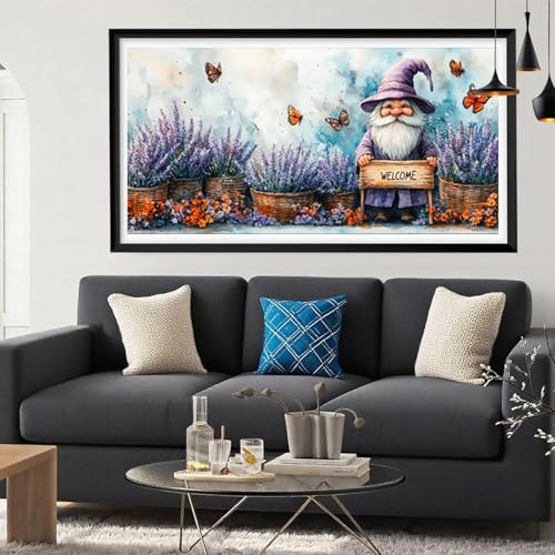 5D Diamond Painting Weihnachten, Lavendel Diamond Painting Erwachsene Bastelset,DIY Vollbohrer Diamant Malerei Basteln Erwachsene Anfänger Kreativ Set für Zimmer Deko Geschenke Frauen 30x60 cm Y6-299 5D Diamond Painting Weihnachten, Lavendel Diamond Painting Erwachsene Bastelset,DIY Vollbohrer Diamant Malerei Basteln Erwachsene Anfänger Kreativ Set für Zimmer Deko Geschenke Frauen 30x60 cm Y6-299 von Yeefion