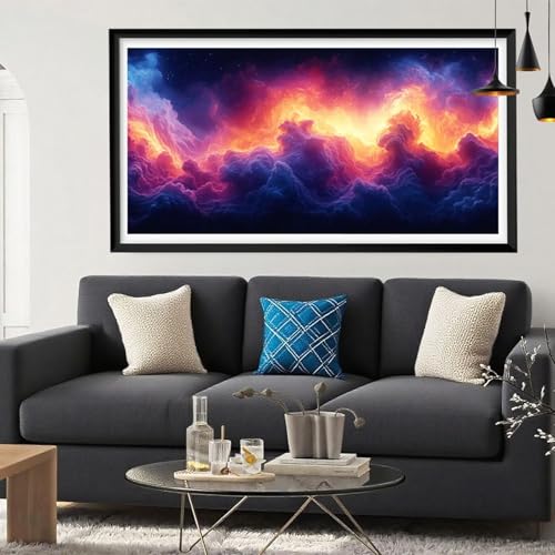 Diamond Painting Abstrakt Diamant Painting Bilder Himmel Full Drill Bastelset Erwachsene Anfänger 5D DIY Strass Kristall Kunst Malerei, Stickerei Kreuzstich für Zimmer Deko Aesthetic 30x60 Y6-255 Diamond Painting Abstrakt Diamant Painting Bilder Himmel Full Drill Bastelset Erwachsene Anfänger 5D DIY Strass Kristall Kunst Malerei, Stickerei Kreuzstich für Zimmer Deko Aesthetic 30x60 Y6-255 von Yeefion