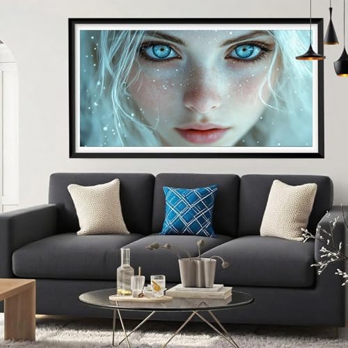 Diamond Painting Frau Diamond Painting Erwachsene Karikatur Full Drill Cross Stickerei Malerei Kits Groß XXL 40x80CM, 5D DIY Diamant Malerei Kreativ Set für Erwachsene Anfänger, Deko Wohnzimmer Y6-115 Diamond Painting Frau Diamond Painting Erwachsene Karikatur Full Drill Cross Stickerei Malerei Kits Groß XXL 40x80CM, 5D DIY Diamant Malerei Kreativ Set für Erwachsene Anfänger, Deko Wohnzimmer Y6-115 von Yeefion