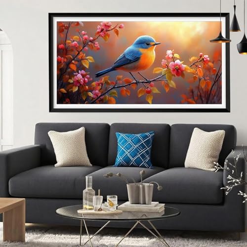 Diamond Painting Tier Diamond Painting Erwachsene Vogel Full Drill Cross Stickerei Malerei Kits Groß XXL 60x120CM, 5D DIY Diamant Malerei Kreativ Set für Erwachsene Anfänger, Deko Wohnzimmer Y6-121 Diamond Painting Tier Diamond Painting Erwachsene Vogel Full Drill Cross Stickerei Malerei Kits Groß XXL 60x120CM, 5D DIY Diamant Malerei Kreativ Set für Erwachsene Anfänger, Deko Wohnzimmer Y6-121 von Yeefion
