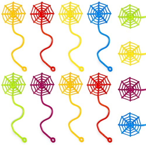 Yeefunjoy 12 Stück Sticky Spinnennetz für Kinder, Sticky Spinnennetz Kinder, Bunte Glibberhand Mitgebsel Spielspaß Giveaway für Kindergeburtstag Partygeschenke, Belohnungen im Klassenzimmer für Jungen Yeefunjoy 12 Stück Sticky Spinnennetz für Kinder, Sticky Spinnennetz Kinder, Bunte Glibberhand Mitgebsel Spielspaß Giveaway für Kindergeburtstag Partygeschenke, Belohnungen im Klassenzimmer für Jungen von Yeefunjoy