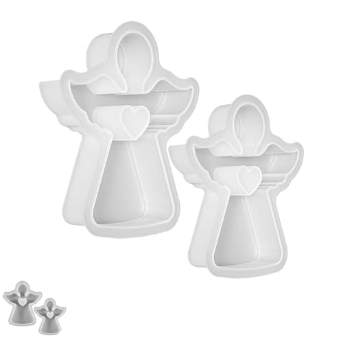 Yeenano Silikonform Engel,2 Stück 3D Engel Silikon Gießformen Engel Kerzenformen Gießformen Silikon Engel mit Herz für Gießen Herstelle für DIY von Handarbeiten Aromatherapie Kerzen Seife Wohnkultur Yeenano Silikonform Engel,2 Stück 3D Engel Silikon Gießformen Engel Kerzenformen Gießformen Silikon Engel mit Herz für Gießen Herstelle für DIY von Handarbeiten Aromatherapie Kerzen Seife Wohnkultur von Yeenano