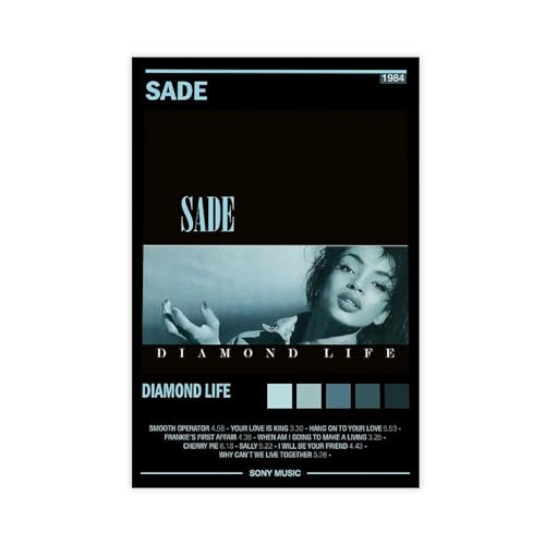 Yeepi Sade Leinwand-Poster, Wandkunst, Dekordruck, Gemälde für Wohnzimmer, Schlafzimmer, Dekoration, ungerahmt, 30 x 45 cm Yeepi Sade Leinwand-Poster, Wandkunst, Dekordruck, Gemälde für Wohnzimmer, Schlafzimmer, Dekoration, ungerahmt, 30 x 45 cm von Yeepi