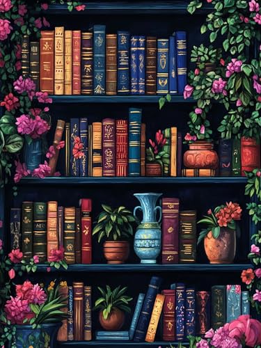Yeerumo DIY Diamond Painting Erwachsene Buch Full Set, 5D Malerei Diamant Painting BilderLandschaft Kristallstickerei Kreuzstich Home Schlafzimmer Büro Wanddekoration 30x40cm von Yeerumo
