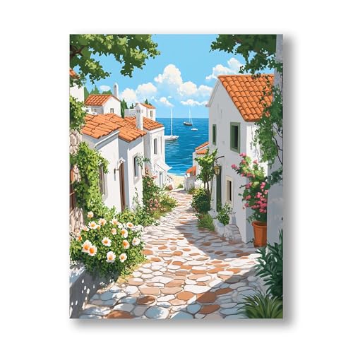 Yeerumo DIY Diamond Painting Erwachsene Kleine Stadt Landschaft Full Set, 5D Malerei Diamant Painting Bilder Kristallstickerei Kreuzstich Home Schlafzimmer Büro Wanddekoration 30x40cm Yeerumo DIY Diamond Painting Erwachsene Kleine Stadt Landschaft Full Set, 5D Malerei Diamant Painting Bilder Kristallstickerei Kreuzstich Home Schlafzimmer Büro Wanddekoration 30x40cm von Yeerumo