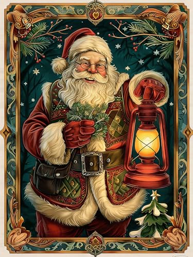 Yeerumo DIY Diamond Painting Zubehör Weihnachtsmann Full Set, 5D Malerei Diamant Painting Bilder Weihnachten Kristallstickerei Kreuzstich Home Schlafzimmer Büro Wanddekoration 30x40cm Yeerumo DIY Diamond Painting Zubehör Weihnachtsmann Full Set, 5D Malerei Diamant Painting Bilder Weihnachten Kristallstickerei Kreuzstich Home Schlafzimmer Büro Wanddekoration 30x40cm von Yeerumo
