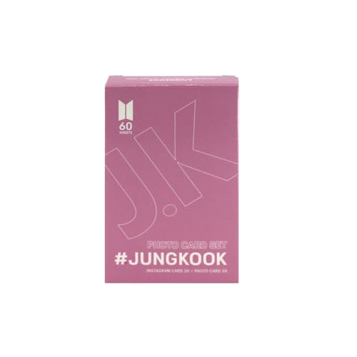 Yegeurina K-pop IDOL Group Special Fotokarten Set für Fans Party Fotokarten (60 Blatt) (#BTSJUNGKOOK) von Yegeurina