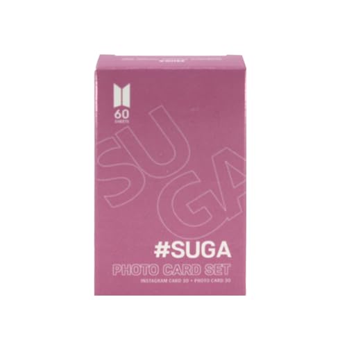 Yegeurina K-pop IDOL Group Special Photo Cards Set for Fans Party Photocards (60 Sheets) (#BTSSUGA) von Yegeurina