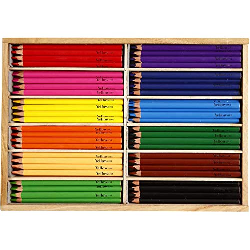 YellowLine Bleistiftkreide, verschiedene Farben, Einheitsgröße von YellowLine