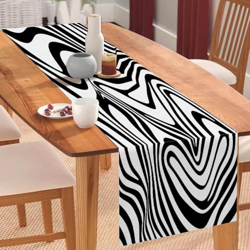 Lustiger geometrischer Tischläufer aus Baumwollleinen, Boho-Stil, Bauernhaus-Stil, Küchendekoration, Tischläufer für Küche, Esstisch, besondere Anlässe, Partydekoration Lustiger geometrischer Tischläufer aus Baumwollleinen, Boho-Stil, Bauernhaus-Stil, Küchendekoration, Tischläufer für Küche, Esstisch, besondere Anlässe, Partydekoration von Yelolyio