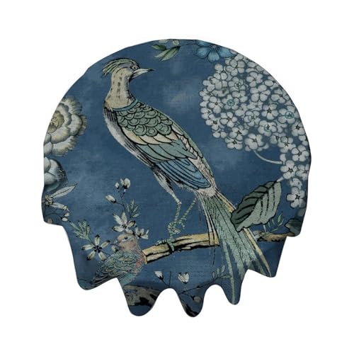 Yelolyio Chinoiserie Tischdecke mit Vogelmotiv, rund, 137,2 cm, Tischdekoration für Buffet-Tische, Partys, Feiertagsessen, Hochzeiten und mehr Yelolyio Chinoiserie Tischdecke mit Vogelmotiv, rund, 137,2 cm, Tischdekoration für Buffet-Tische, Partys, Feiertagsessen, Hochzeiten und mehr von Yelolyio
