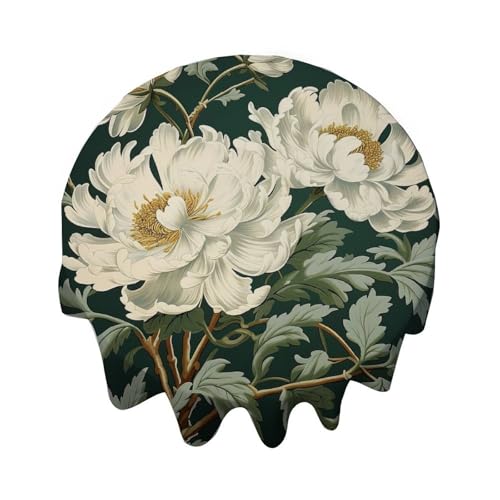 Yelolyio Honshu Tischdecke mit Rotkehlchen-Motiv, rund, 127,7 cm, Tischdecke für Buffet-Tische, Partys, Feiertagsessen, Abendessen, Hochzeiten und mehr Yelolyio Honshu Tischdecke mit Rotkehlchen-Motiv, rund, 127,7 cm, Tischdecke für Buffet-Tische, Partys, Feiertagsessen, Abendessen, Hochzeiten und mehr von Yelolyio