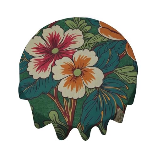 Yelolyio Smaragdgrüne Chinoiserie-Tischdecke, rund, 137 cm, Tischdecke, Dekoration für Buffet-Tische, Partys, Feiertagsessen, Abendessen, Hochzeiten und mehr Yelolyio Smaragdgrüne Chinoiserie-Tischdecke, rund, 137 cm, Tischdecke, Dekoration für Buffet-Tische, Partys, Feiertagsessen, Abendessen, Hochzeiten und mehr von Yelolyio
