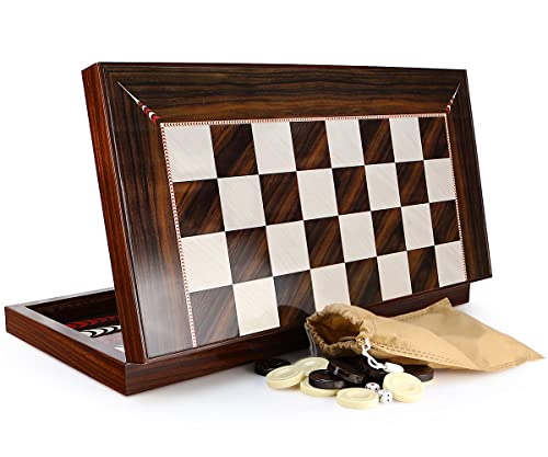Eleganz Klassik Backgammon XXL Tavla – Premium Gesellschaftsspiel, handpoliertes Spielbrett mit Hochglanz & Magnetverschluss, 50x50 cm, inkl. Spielsteine & Würfel – Orientalische Eleganz Eleganz Klassik Backgammon XXL Tavla – Premium Gesellschaftsspiel, handpoliertes Spielbrett mit Hochglanz & Magnetverschluss, 50x50 cm, inkl. Spielsteine & Würfel – Orientalische Eleganz von Yenigün