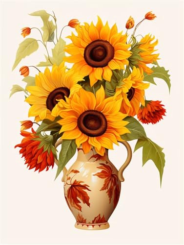 Diamond Painting Erwachsene Blume Diamant Painting Bilder Sonnenblume 5D DIY Full Drill Crystal Stickerei Malen Nach Zahlen Kinder Mosaikherstellung mit Zubehör,Home Décor Geschenk 90x120cm L-1182 Diamond Painting Erwachsene Blume Diamant Painting Bilder Sonnenblume 5D DIY Full Drill Crystal Stickerei Malen Nach Zahlen Kinder Mosaikherstellung mit Zubehör,Home Décor Geschenk 90x120cm L-1182 von Yeogcohe