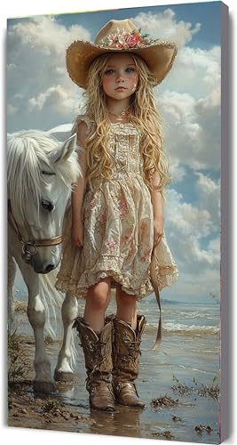 Malen Nach Zahlen Erwachsene Pferd Malen Nach Zahlen mit Rahmen 70x140cm Mädchen Paint by Numbers für Anfänger,DIY Set Erwachsene,Ölgemälde Leinwand Kit mit Acrylfarben Bastelset,Wand Dekor LE-1402 von Yeogcohe