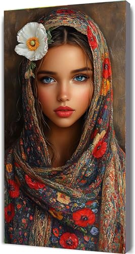 Malen Nach Zahlen Frau,Indien Malen Nach Zahlen Erwachsene mit Rahmen 60x120cm, Paint by Numbers ab 5-10 Jahre Mädchen Geschenke, DIY Ölgemälde Set mit Pinseln Acryl Leinwan, Wanddeko Wohnzimme LE-707 Malen Nach Zahlen Frau,Indien Malen Nach Zahlen Erwachsene mit Rahmen 60x120cm, Paint by Numbers ab 5-10 Jahre Mädchen Geschenke, DIY Ölgemälde Set mit Pinseln Acryl Leinwan, Wanddeko Wohnzimme LE-707 von Yeogcohe