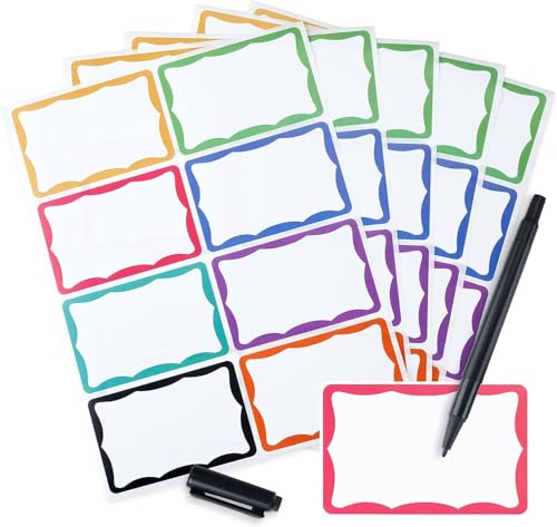 Yeomju 10 Stück Klassische Farben Namensetiketten Schule Namensetiketten, Aufkleber zum Beschriften, Klebeetiketten zum Beschriften Für Büro, Meeting, Schule Und Zuhause Yeomju 10 Stück Klassische Farben Namensetiketten Schule Namensetiketten, Aufkleber zum Beschriften, Klebeetiketten zum Beschriften Für Büro, Meeting, Schule Und Zuhause von Yeomju