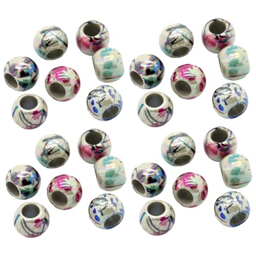 500pcs Perlen für das Handwerk, die multikfarben runde, lose Lochperlen ideal für Schmuckherstellung, Armbänder, Halskette und andere Handwerks, 8mm 500pcs Perlen für das Handwerk, die multikfarben runde, lose Lochperlen ideal für Schmuckherstellung, Armbänder, Halskette und andere Handwerks, 8mm von Yeory
