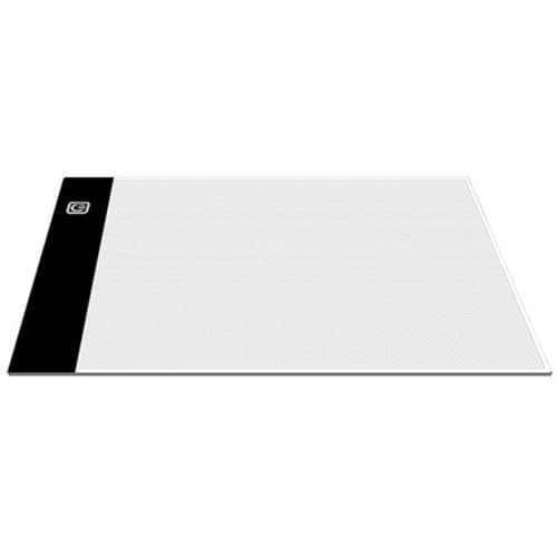 Light Box Drawing Pad LED -Kopieplatte mit 3 Helligkeit verstellbarer A5 für die Künstlerverfolgung schwarzer super dünner Lichtkasten Zeichnung111 von Yeory