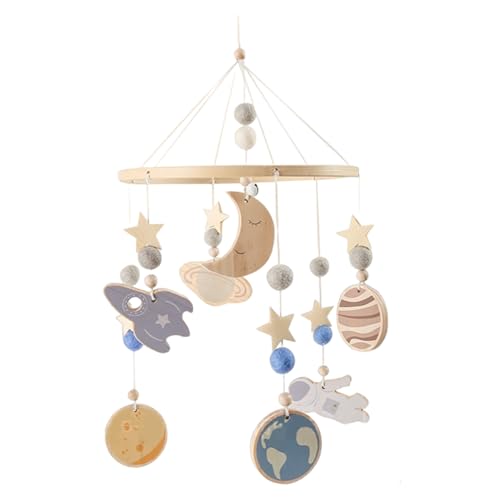 Yeory Crib Mobile, Hanging Baby Mobile für Krippen, hölzerne Wind Chime Baby Kindergarten -Dekor Baby Krippe Mobile für Kinder, Baby Mobile für Krippe Yeory Crib Mobile, Hanging Baby Mobile für Krippen, hölzerne Wind Chime Baby Kindergarten -Dekor Baby Krippe Mobile für Kinder, Baby Mobile für Krippe von Yeory