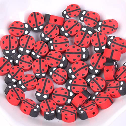 Yerdos Modelliermassen-Perlen mit Tiermotiven, Obstblumen, lose Abstände, für Kinder, Schmuck, DIY, Armband, Halskette, Zubehör Yerdos Modelliermassen-Perlen mit Tiermotiven, Obstblumen, lose Abstände, für Kinder, Schmuck, DIY, Armband, Halskette, Zubehör von Yerdos