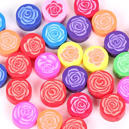 Yerdos Modelliermassen-Perlen mit Tiermotiven, Obstblumen, lose Abstände, für Kinder, Schmuck, DIY, Armband, Halskette, Zubehör Yerdos Modelliermassen-Perlen mit Tiermotiven, Obstblumen, lose Abstände, für Kinder, Schmuck, DIY, Armband, Halskette, Zubehör von Yerdos
