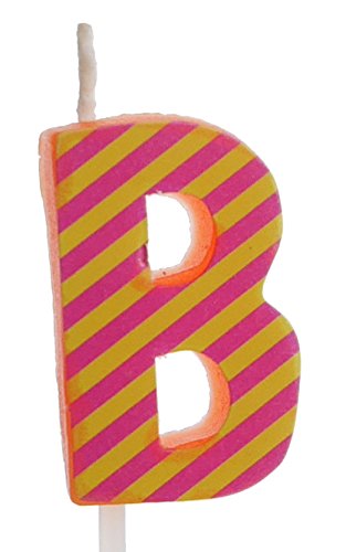 YesBox Geburtstagskerzen/Tortenkerzen: Buchstaben, Zahlen & Symbole (B) von YesBox