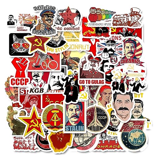 Yeselino Aufkleber für Kommunistische Partei, Kommunismus, Sozialismus, Proletariat, Sowjetischer Stalin, UdSSR, Aufkleber für Flasche von Yeselino
