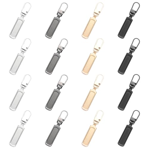 Yesimola 16 Stück Reißverschluss Zipper,Ersatzteile Reißverschluss Zipper, Metall Reißverschlussanhänger Ersatzzipper,für Kleider Jeans Jacken Koffer Gepäck Geldbörse Yesimola 16 Stück Reißverschluss Zipper,Ersatzteile Reißverschluss Zipper, Metall Reißverschlussanhänger Ersatzzipper,für Kleider Jeans Jacken Koffer Gepäck Geldbörse von Yesimola