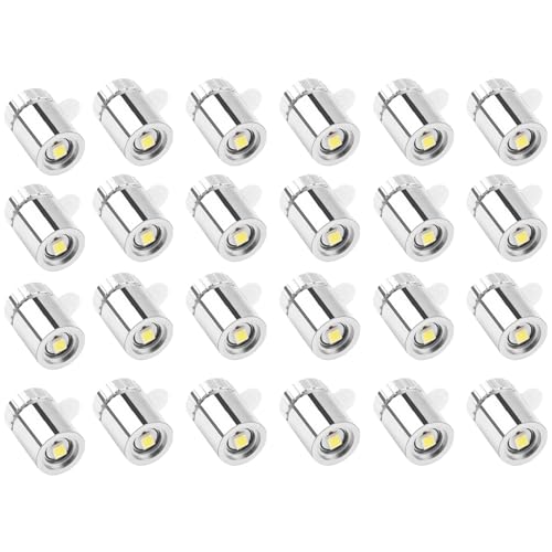 24 Stück Mini LED Licht mit Batterie, Kleines Licht, Mikro LED Licht zum Kleben, Licht Mini für Puppenhaus Deko, DIY Bastelprojekte, Laternen, Ballons, Weihnachtsbaum, Spielzeugroboter 24 Stück Mini LED Licht mit Batterie, Kleines Licht, Mikro LED Licht zum Kleben, Licht Mini für Puppenhaus Deko, DIY Bastelprojekte, Laternen, Ballons, Weihnachtsbaum, Spielzeugroboter von Yewseas