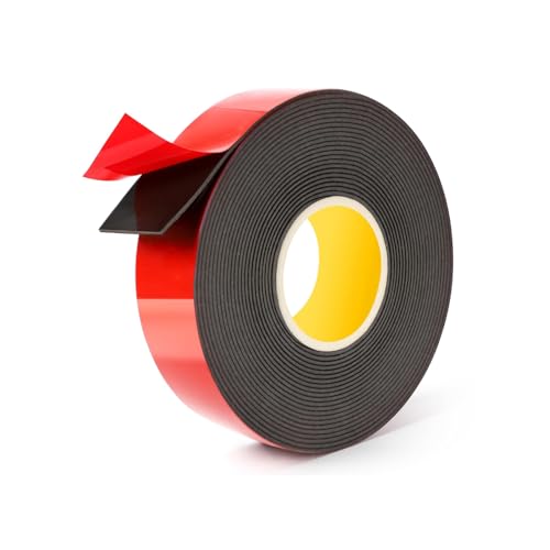 Yewseas Doppelseitiges Klebeband Extra Stark, Schwarzes 5m X 25mm Universal Wasserdichtes Multifunktionales Montageklebeband Für Verschiedene Glatte Und Saubere OberfläChen Yewseas Doppelseitiges Klebeband Extra Stark, Schwarzes 5m X 25mm Universal Wasserdichtes Multifunktionales Montageklebeband Für Verschiedene Glatte Und Saubere OberfläChen von Yewseas