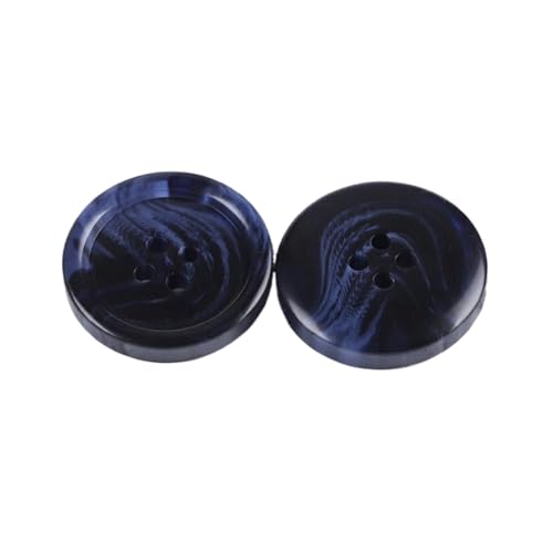 10 Stück 15 mm bis 30 mm Harz-Kantenknöpfe (Farbe 5, 28 mm-10 Stück) von Yeydeoe