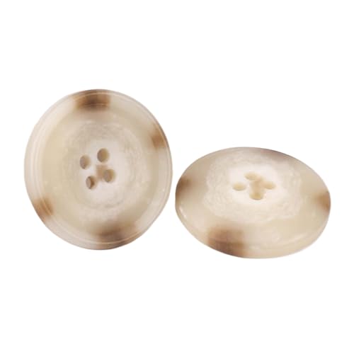 Harzknöpfe, rund, für Anzüge und Mäntel, 15 mm bis 34 mm (Farbe 5, 25,0 mm - 10 Stück), 10 Stück von Yeydeoe