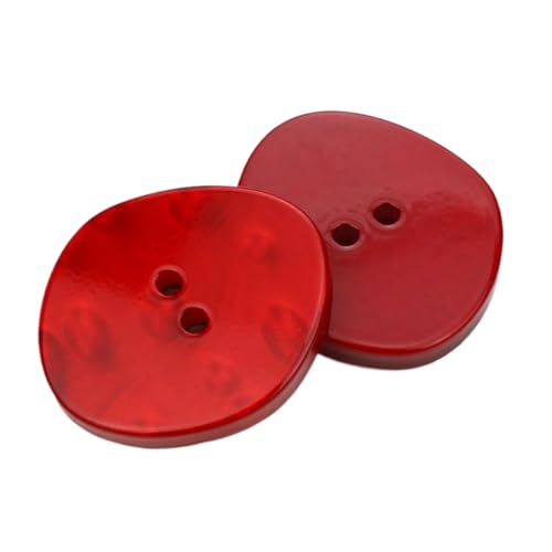 Harzknöpfe für Hemden und Pullover, 21 mm, 25 mm, 30 mm, 34 mm, 10 Stück (Farbe 5, 34 mm) von Yeydeoe