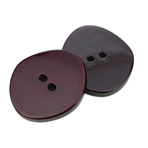 Harzknöpfe für Hemden und Pullover, 21 mm, 25 mm, 30 mm, 34 mm (Farbe 4, 21 mm, 10 Stück) von Yeydeoe