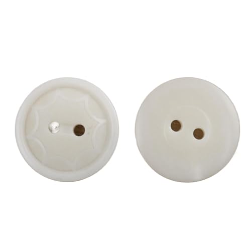 Harzknöpfe für Mantel, Anzug, Dekoration, 15 mm/17,5 mm/20 mm (Farbe 1, 20,0 mm - 10 Stück), 10 Stück von Yeydeoe