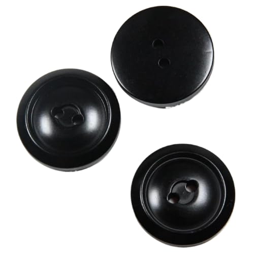 Harzknöpfe mit vier Löchern und runden Mustern, 10 mm - 28 mm (Farbe 1, 12,5 mm - 10 Stück), 10 Stück von Yeydeoe