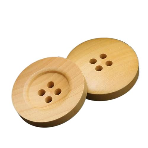 Holzknöpfe, Hemd, Strickjacke, Mantel, Pullover, Bekleidungszubehör, 10 mm - 25 mm (Farbe 3, 15 mm - 10 Stück), 10 Stück von Yeydeoe
